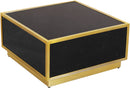 Glitz Black Faux Marble Coffee Table - NY Furniture Direct (NY)