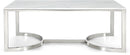 Copley Chrome Coffee Table