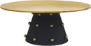 Raven Black / Gold Coffee Table - NY Furniture Direct (NY)