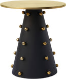 Raven Black / Gold End Table - NY Furniture Direct (NY)