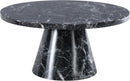 Omni Black Faux Marble Coffee Table - NY Furniture Direct (NY)