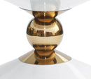 Malia White / Gold Coffee Table - NY Furniture Direct (NY)