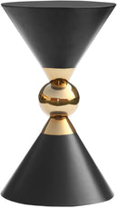 Malia Black / Gold End Table - NY Furniture Direct (NY)