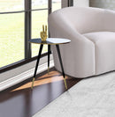 Reflection Gold / Black End Table - NY Furniture Direct (NY)