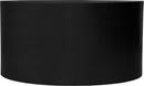 Cylinder Matte Black Coffee Table - NY Furniture Direct (NY)