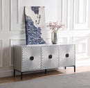 Glitz Antique Silver Sideboard/Buffet - NY Furniture Direct (NY)