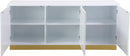 Cosmopolitan White Lacquer Sideboard/Buffet - NY Furniture Direct (NY)