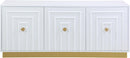 Cosmopolitan White Lacquer Sideboard/Buffet - NY Furniture Direct (NY)