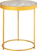 Butterfly Gold End Table - NY Furniture Direct (NY)