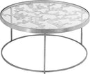 Butterfly Silver Coffee Table - NY Furniture Direct (NY)