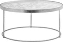 Butterfly Silver Coffee Table - NY Furniture Direct (NY)