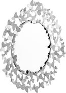 Butterfly Silver Mirror - NY Furniture Direct (NY)