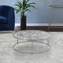 Butterfly Silver Coffee Table - NY Furniture Direct (NY)