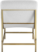 Nube White Faux Sheepskin Fur Accent Chair - NY Furniture Direct (NY)