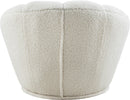 Dream White Faux Sheepskin Fur Accent Chair - NY Furniture Direct (NY)