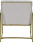 Wayne Cream Velvet Accent Chair - NY Furniture Direct (NY)