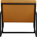 Industry Cognac Faux Leather Accent Chair - NY Furniture Direct (NY)