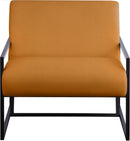 Industry Cognac Faux Leather Accent Chair - NY Furniture Direct (NY)