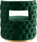 Theo Green Velvet Accent Chair - NY Furniture Direct (NY)