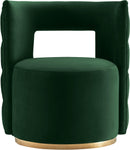 Theo Green Velvet Accent Chair - NY Furniture Direct (NY)