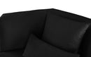 Marquis Black Velvet Sofa - NY Furniture Direct (NY)