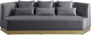 Marquis Grey Velvet Sofa - NY Furniture Direct (NY)