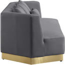 Marquis Grey Velvet Sofa - NY Furniture Direct (NY)