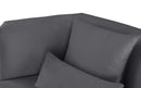 Marquis Grey Velvet Sofa - NY Furniture Direct (NY)
