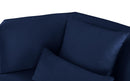 Marquis Navy Velvet Sofa - NY Furniture Direct (NY)