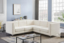 Alina Cream Velvet Modular Sectional - NY Furniture Direct (NY)