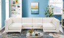 Alina Cream Velvet Modular Sectional - NY Furniture Direct (NY)