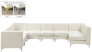 Alina Cream Velvet Modular Sectional - NY Furniture Direct (NY)