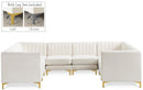 Alina Cream Velvet Modular Sectional - NY Furniture Direct (NY)