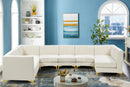 Alina Cream Velvet Modular Sectional - NY Furniture Direct (NY)