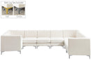 Alina Cream Velvet Modular Sectional - NY Furniture Direct (NY)