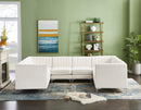 Alina Cream Velvet Modular Sectional - NY Furniture Direct (NY)