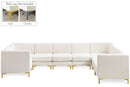 Alina Cream Velvet Modular Sectional - NY Furniture Direct (NY)