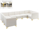 Alina Cream Velvet Modular Sectional - NY Furniture Direct (NY)