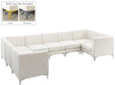 Alina Cream Velvet Modular Sectional - NY Furniture Direct (NY)