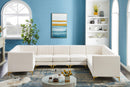 Alina Cream Velvet Modular Sectional - NY Furniture Direct (NY)