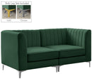 Alina Green Velvet Modular Sectional - NY Furniture Direct (NY)