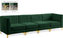 Alina Green Velvet Modular Sectional - NY Furniture Direct (NY)
