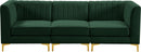 Alina Green Velvet Modular Sectional - NY Furniture Direct (NY)