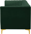 Alina Green Velvet Modular Sectional - NY Furniture Direct (NY)