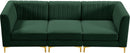 Alina Green Velvet Modular Sectional - NY Furniture Direct (NY)