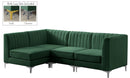 Alina Green Velvet Modular Sectional - NY Furniture Direct (NY)