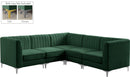 Alina Green Velvet Modular Sectional - NY Furniture Direct (NY)