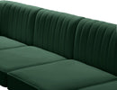 Alina Green Velvet Modular Sectional - NY Furniture Direct (NY)