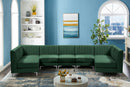 Alina Green Velvet Modular Sectional - NY Furniture Direct (NY)