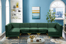 Alina Green Velvet Modular Sectional - NY Furniture Direct (NY)